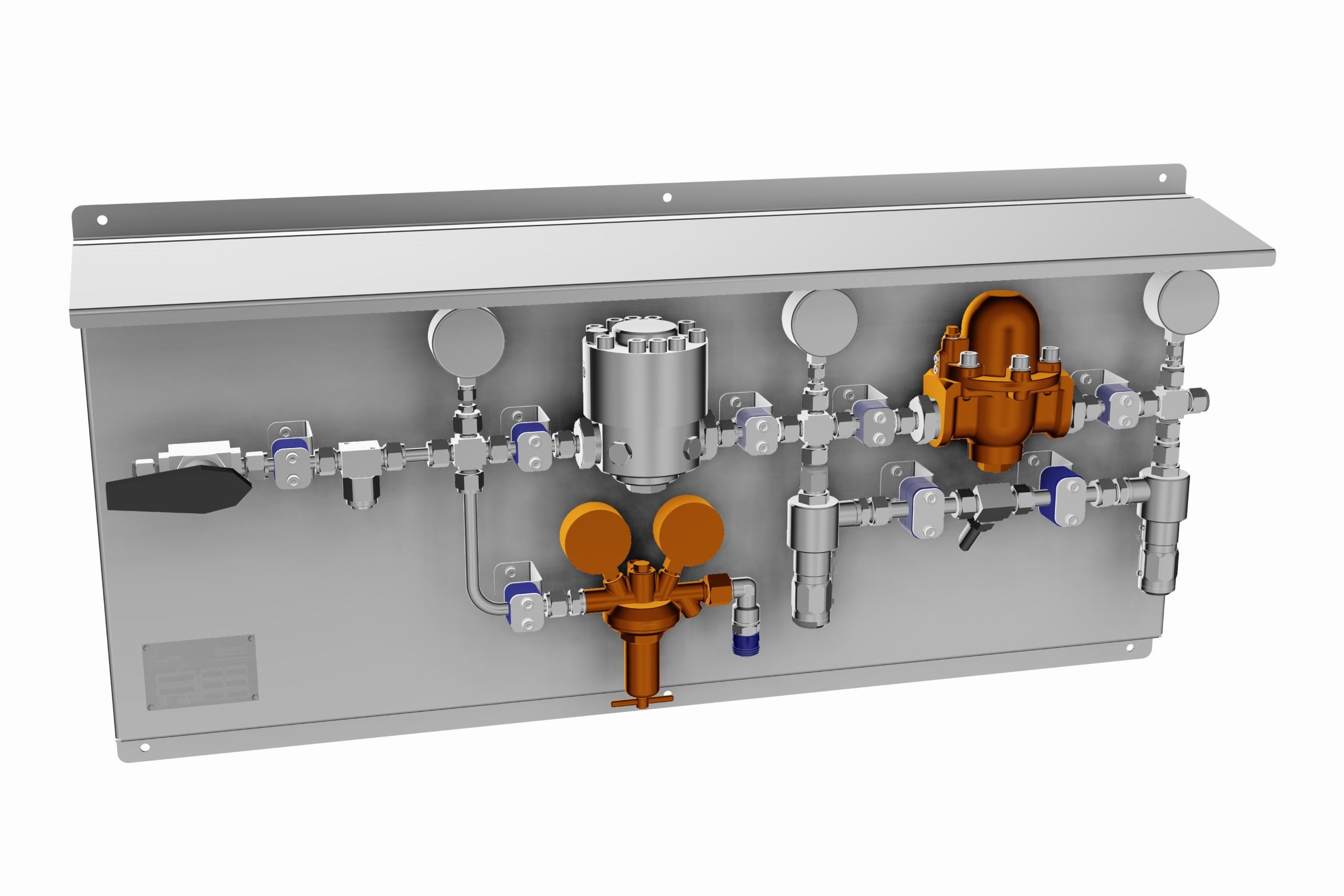 Impact Innovations Gas Supply Control Panel_001 for cold spray systems